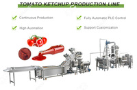 Production de traitement concentré Compote purée pâte de tomate Machine à dépulper pour la fabrication de tomates en étain