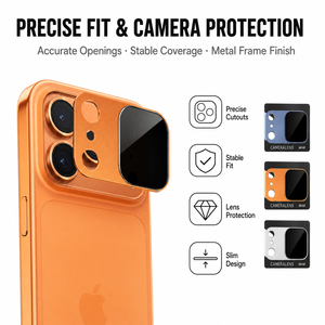 Magnetic 9H Tempered Glass Anti-Spy Anti-Fingerprint Waterproof UV Filter for 17 Pro - Product Image 2