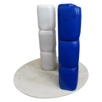 Conteneur d'huile en plastique de baril de Hdpe de 5L 10L 20L 25L 30L/boîte de jerry de Hdpe de 20 litres pour l'emballage industriel
