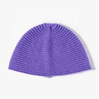 Bonnet personnalisé porter à l'extérieur Y2k Vintage Crochet Beanie épais décontracté Golf bébé Image luxe Beanie chapeau