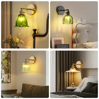 Lampe murale LED en cristal moderne pour salon, chambre à coucher, couloir, design intérieur luxueux et décoratif