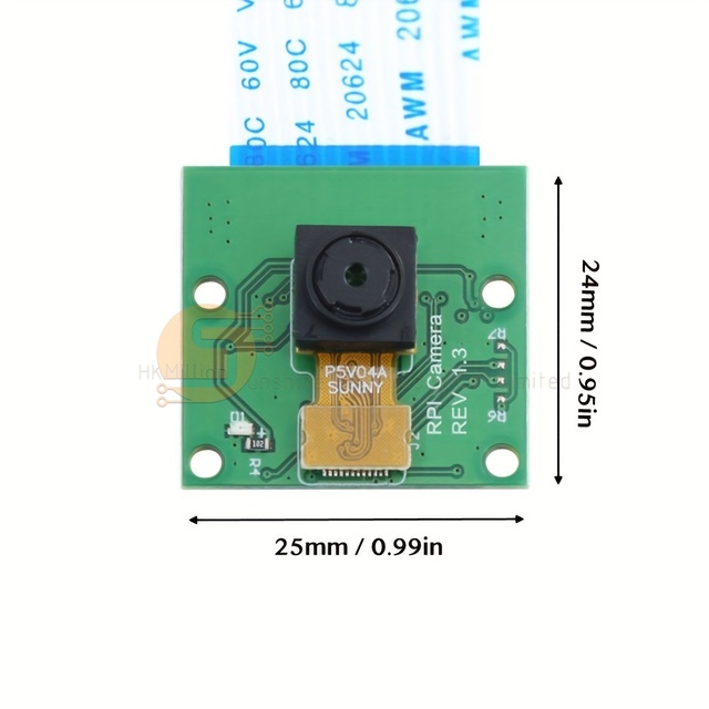 5MP OV5647 Camera Module Model FUS CAM5PI with 6 Inch Ribbon for Raspberry Pi A B 2 3 4