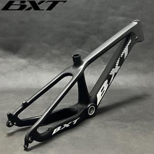 Cadre de VTT rigide en fibre de carbone BXT 20 pouces, frein à disque 160 mm, axe traversant et fixation rapide, léger, pour vélo d'enfant - Product Image 2