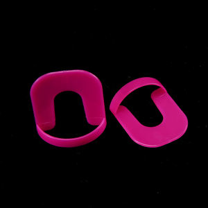 26 pièces/ensemble 10 tailles G Curve Shape Nail Protector Varnish Shield Finger Cover Spill-Proof French Stickers Manicure Nail Clips - Product Image 5