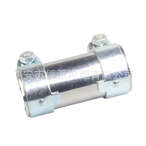 Stainless Steel Pipe Clamp 50 Mm Universal Automotive Exhaust Connector Metric <b>Fastener</b> - Product Image 5