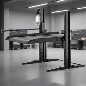 2 Post <strong>Double</strong> <strong>Stack</strong> Car Lift Garage <strong>Parking</strong> <strong>System</strong> with Hydraulic 2300kg Capacity for Stacking Cars Tight Spaces - Product Image 1