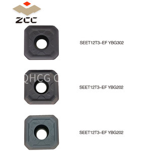 Ferramentas de Torneamento CNC ZCC YBG202 <span class=keywords><strong>SEET12T3</strong></span> EF Insertos de Metal Duro 100% Qualidade Original Insertos de Fresagem Indexáveis - Product Image 3