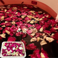 Kelopak mawar alami kering untuk dekorasi pesta pernikahan atau tubuh konfeti atau pot mandi kaki Pourri pemandangan bunga lainnya kelopak SPA