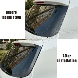 Aileron latéral de fenêtre arrière noir brillant Canards Splitter pour VW Tiguan MK1 2007 2008 2009 2010 2011 2012-2016/pour MK2 2017+ - Product Image 3