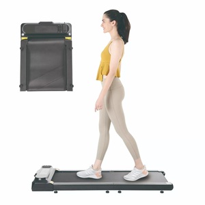 High Electric Easy-<strong>Foldable</strong> Wood Design Exercise <strong>Treadmill</strong> Workout Station Multifunction Home Fitness Walking LED Wireless