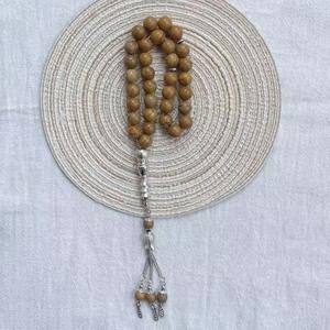 <span class=keywords><strong>Rosario</strong></span> Tesbih Clásico de 8mm, 10 Piezas, 33 Cuentas de Madera y Piedra, Pulsera Unisex para Uso Diario, Regalo, TASBIH, Éxito en Ventas Internacionales - Product Image 4