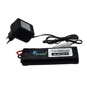 <span class=keywords><strong>7.2v</strong></span> 5000mah ni-mh סוללה ומטען עבור צעצועי Rc, מסוק מטוס מכונית עם מחברים טמיה 7.2 סוללת v - Product Image 6