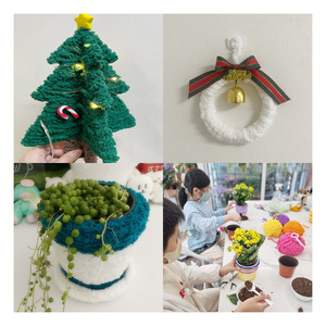 [Misoknit] ไหมพรมถักโครเชท์ขนสุนัขพูเดิ้ลสำหรับมือถักเส้นใยโพลีเอสเตอร์ที่ไม่ระคายเคืองผิว80กรัม/5มม. 39สีมีให้เลือก - Product Image 6