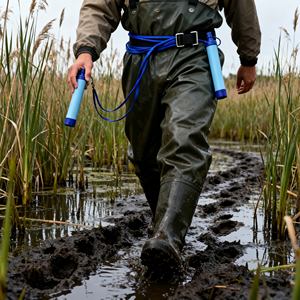 आपातकालीन किट और बाहरी सुरक्षा तैयारियों के लिए विश्वसनीय उत्तरजीविता जल फिल्टर - Product Image 6