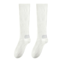Chaussettes de compression en coton pour le sport professionnel, légères, longues, personnalisées, pour la course à pied et la remise en forme, pour femmes
