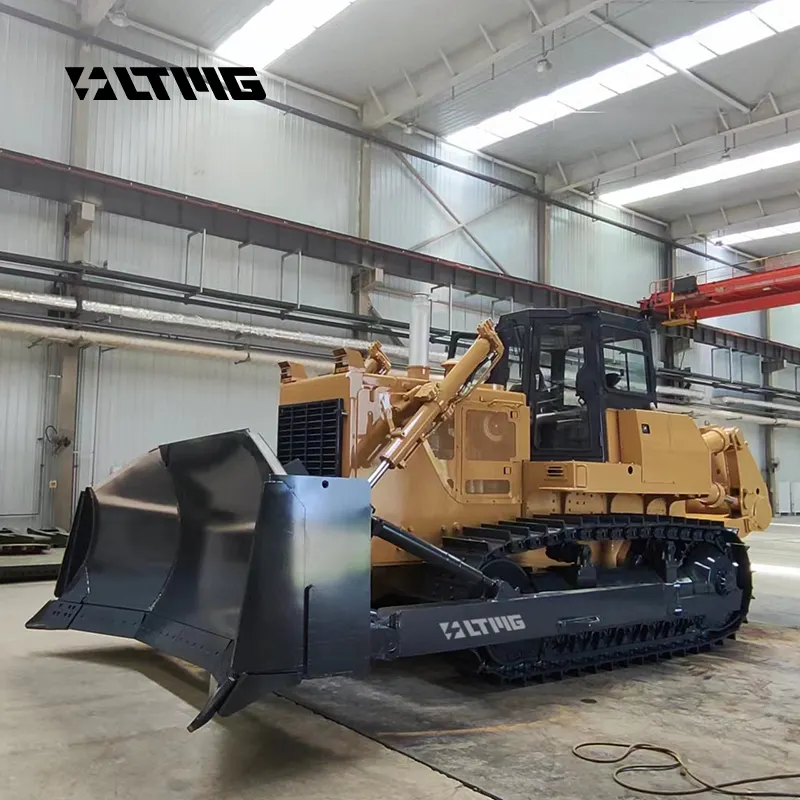 LTMG çin buldozer makinesi 320HP paletli kazıcı buldozer klima ile