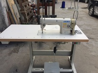 Machine à coudre JUKI 8700 d'occasion, robuste, pour cuir, vêtements, usage domestique, moteur unique, haute vitesse, écologique