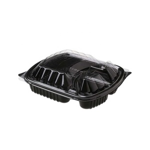 Hộp Đựng Thức Ăn Dùng Một Lần Dùng Trong Lò Vi Sóng Hộp Đựng Đồ Ăn Trưa Bằng Nhựa <span class=keywords><strong>PP</strong></span> 3 Ngăn - Product Image 3