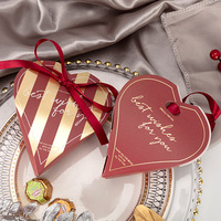 Liebe Herz Laser Cut Hochzeits feier Gunst Box Candy Bag Schokolade Geschenk boxen Blume Kreative Schokolade Hochzeits feier Favor Box