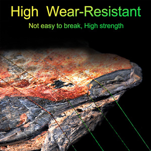 <span class=keywords><strong>Ligne</strong></span> de pêche en nylon monofilament invisible YACUMA 305M 505M, fibre de carbone tachetée, revêtement fluorocarbone, haute résistance, lac, rivière - Product Image 6