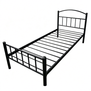 Muebles para Apartamentos Pequeños <span class=keywords><strong>Ikea</strong></span>, Estructura de <span class=keywords><strong>Cama</strong></span> de Metal Resistente - Product Image 1