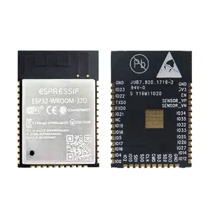 PCB 안테나 32Mb 플래시 와이파이 esp32 보드 스마트 홈에 사용되는 ESP32-WROOM-32D 와이파이 BLE 콤보 모듈