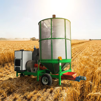 Séchoir à grains mobile haute efficacité Maosheng 30T pour riz, maïs, blé – Machine de séchage portable