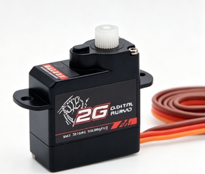 Servomoteur numérique 2G en plastique avec engrenages, moteur à coupelle creuse 3.7-4.2V, micro-servo 180 degrés pour avion RC, drone FPV et modèles - Product Image 3
