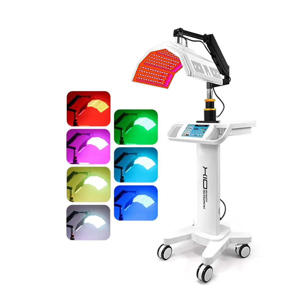 Professional 7 color led pdt 273pcs lamp led face light therapy facial machine Therapy Lighting machine