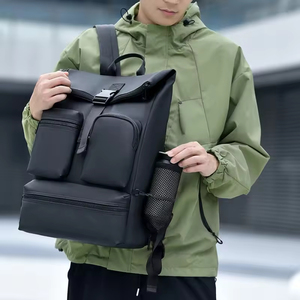 Biểu Tượng Tùy Chỉnh Thể Thao Giản Dị Sinh Viên Đại Học Ngoài Trời Cuộn Top Mochila Không Thấm Nước Bagpack Du Lịch Trở Lại Gói Máy Tính Xách Tay Túi Ba Lô - Product Image 5