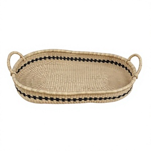 Hot New Design Bohemian Eco-Friendly Jute Seagrass Baby Storage <b>Basket</b> Natural Handmade Wicker Multifunction Kids Room - Product Image 1