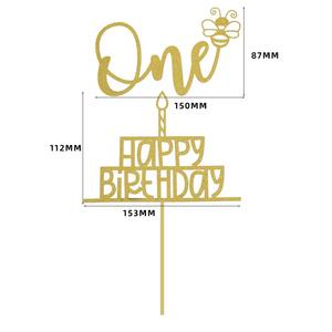 Venta directa de fábrica, diseño personalizado, papel brillante, decoración <span class=keywords><strong>para</strong></span> <span class=keywords><strong>pastel</strong></span> de cumpleaños, regalo <span class=keywords><strong>para</strong></span> <span class=keywords><strong>mujer</strong></span> - Product Image 6