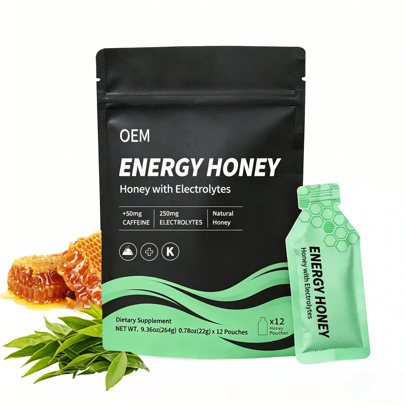 OEM Energy Honey Packets Natural Caffeine