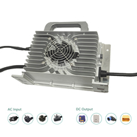 Chargeur embarqué étanche 2KW 72v 25a pour batterie de moto électrique, certifié CE/FCC/ROHS pour vélos électriques