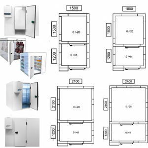 Modular Di Động Lạnh Thương Mại Đi Bộ Trong Máy Làm Lạnh Nhỏ Mini Lưu Trữ Lạnh Phòng Blast Tủ Đông Để Bán - Product Image 5