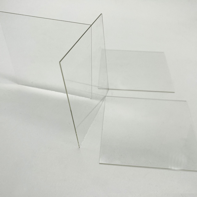 98% High Transmittance Ultra Thin Ultra White Electronic Touchable Float Glass for High Grade Glass Furniture