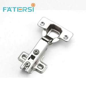 Chất Lượng Cao 35Mm Giấu Bình Thường Tủ Bản Lề Một Chiều Sắt Nửa Lớp Phủ Cho Đồ Nội Thất Tủ Quần Áo Cho Các Trường Học Bệnh Viện - Product Image 2