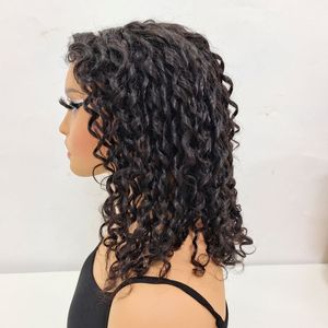 Pixie Curl ngắn Bob tóc giả mặc đi pre-cut ren Tóc Giả PIXIE bouncy lọn tóc xoăn <span class=keywords><strong>5</strong></span>*6 glueless tóc giả - Product Image 4