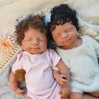 Poupées Reborn en Silicone de 20 pouces, Réalistes, Nouveau-né, Bouche Ouverte, Modèle Pascale, Anatomiquement Correctes, Fille/Garçon, avec Cheveux, pour Vente au Détail en Magasin