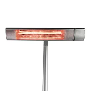 Electric Patio 3000W 3 File Adjustable Outdoor Infrared Panel Heater For Garden Use