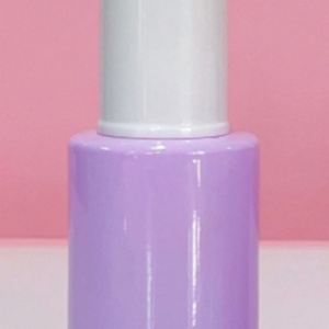 Customized Unique 1.7oz 50ml Purple Essential Oil Serum Glass Dropper Bottle for Skin Care Packaging - Product Image 4