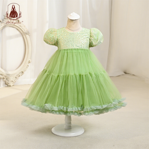 green drop waist dress The Drop Waist Gown main image 1