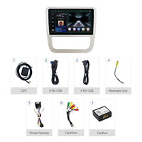 Meihua Haute Qualité 9 POUCES Android GPS Stéréo Voiture Tableau de Bord Décoration DVD Radio Cadre Intérieur Kits VW Scirocco Accessoire
