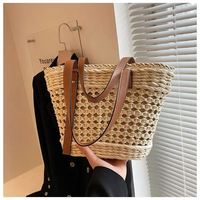 Pochette Tissee Sac De Plage Xl En Lin Hobo Orange Fourre Tout Femme Rotin Arc Ciel Joli a Main Sacs Faits Rond Chevre Dame