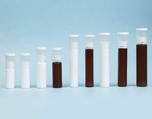 Flacone in Plastica PET Ambrato a Doppio Contenitore per Liquidi Orali, Grado Alimentare, con Tappo Antimanomissione per Medicinali Liquidi - Product Image 4
