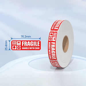 Pegatinas Decorativas Autoadhesivas de Resina PET Impresas con UV de 3x5 Pulgadas con Patrón de Letras para Decoración del Hogar, 100 por Rollo - Product Image 5