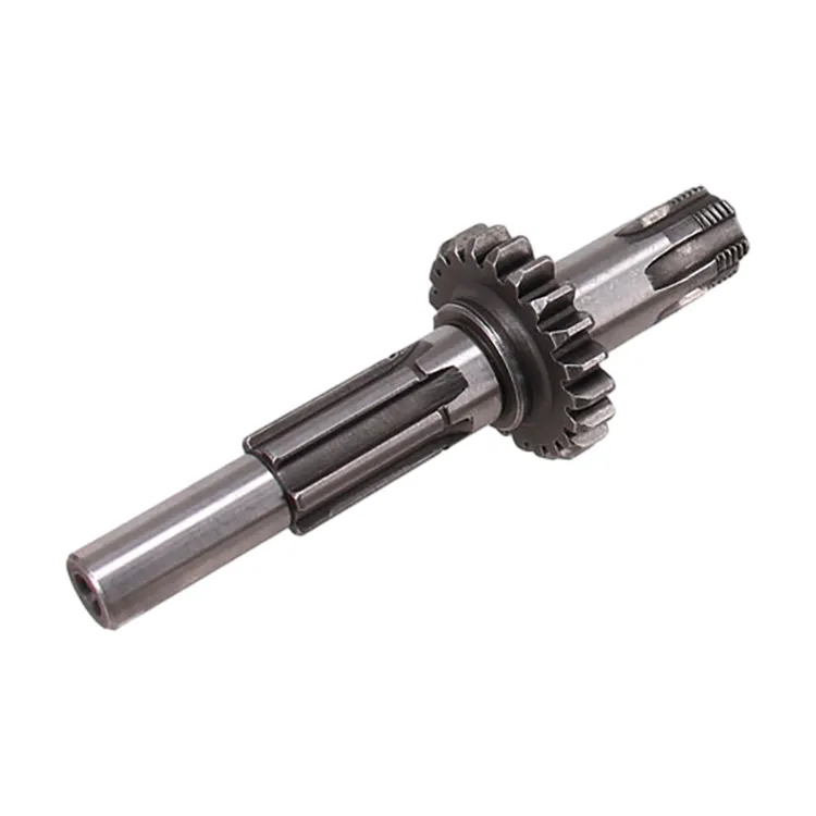 OEM tùy chỉnh độ chính xác cao vật liệu thép dài Worm Gear rèn bánh răng trục