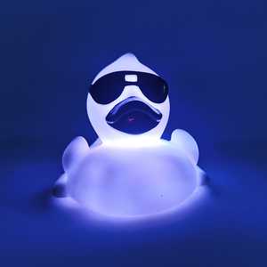 Vịt Cao Su Quà Tặng Phát Sáng Động Vật Vịt Tắm Cho Em Bé Đồ Chơi LED Nhấp Nháy Đồ Chơi Vịt Đèn LED Nhấp Nháy - Product Image 3