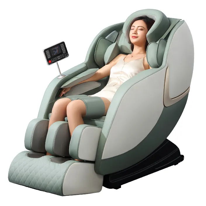 2023 moderne Vibration 3D Massage complet du corps chaise de bureau chaise de Massage à vendre avec haut-parleur BT