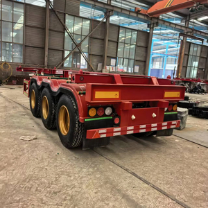 Fornitura Diretta dalla Fabbrica: Rimorchio Scheletrico per Container da 20 Piedi, Struttura Resistente all'Usura, Tempi di Consegna Brevi per la Logistica in Africa - Product Image 1